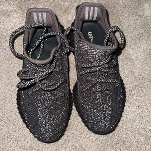 Yeezy 350 Static Black Reflective V2